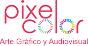 Logotipo de Pixelcolor Multimedia.